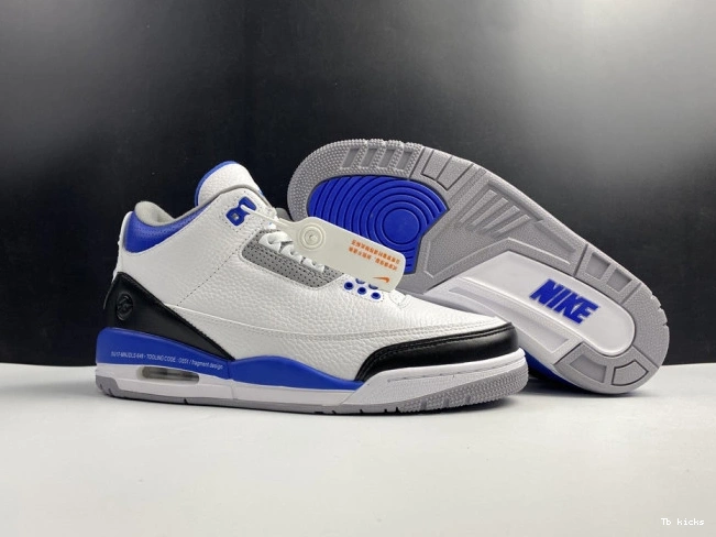 Reps TBK White CT8532-040 Blue Air Jordan 3 Retro 0721